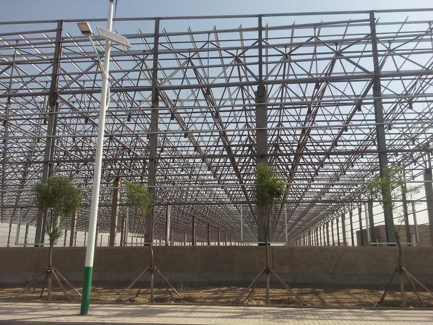 诸暨汽车工业厂房网架