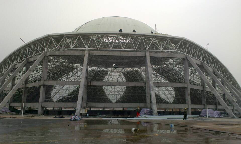 诸暨温泉馆网架工程